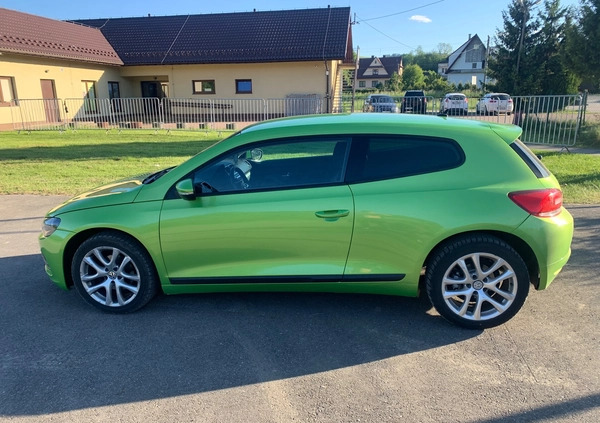 Volkswagen Scirocco cena 28000 przebieg: 187000, rok produkcji 2009 z Stargard małe 56